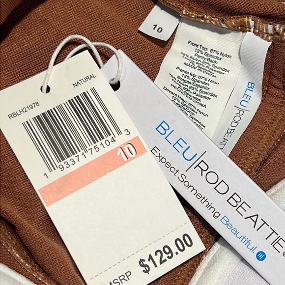 Bleu Rod Beattie Some Like It Hot Underwire One Piece - Picture 12 of 14